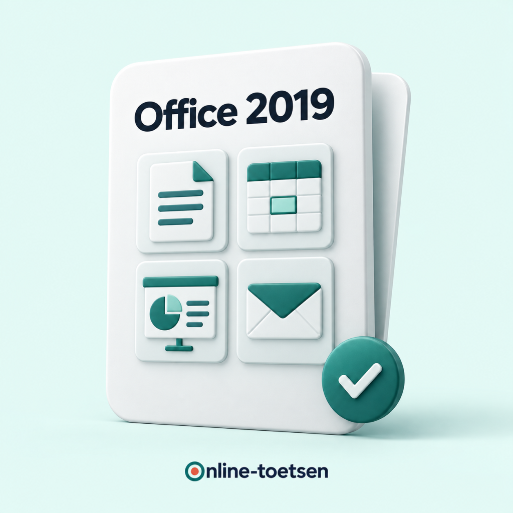 Integrale Toets Office 2019 — online toets met certificaat