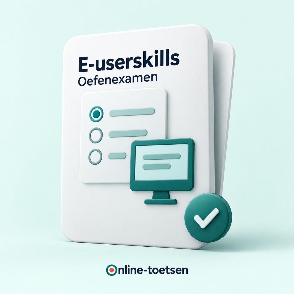 Oefenexamen E-userskills — online toets met certificaat