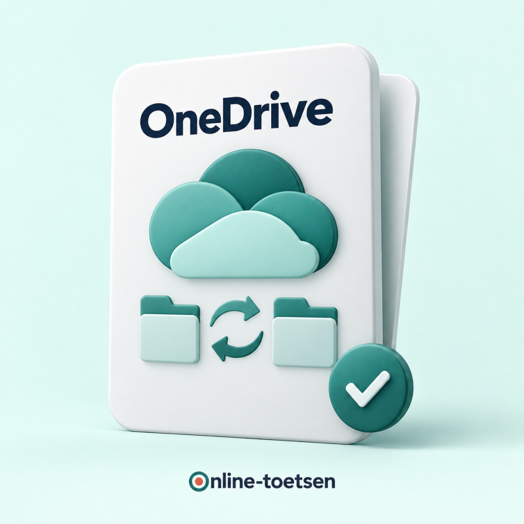 Toets OneDrive — online toets met certificaat
