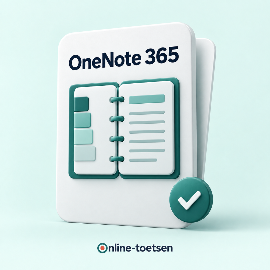 Toets OneNote 365 — online toets met certificaat